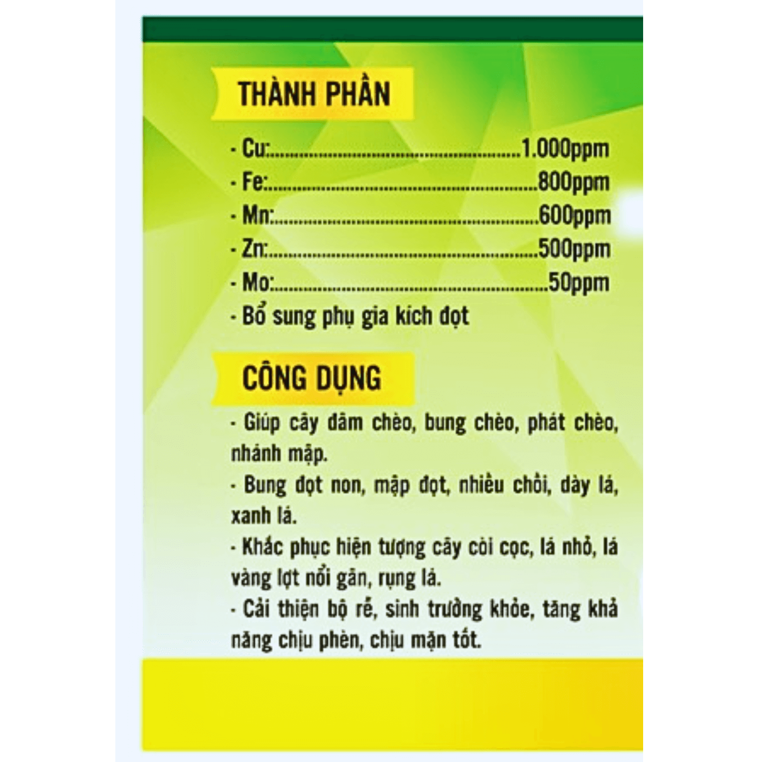 Phân bón VIGAMI COMBI siêu vọt đọt 100ML