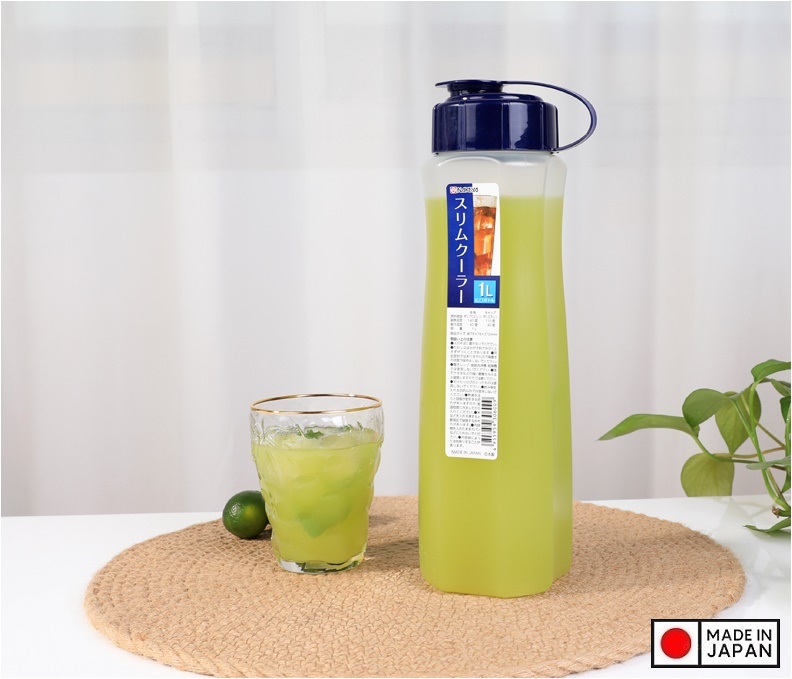 Bình nước du lịch Slim Cooler 1.0L - Hàng nội địa Nhật Bản nhập khẩu chính hãng