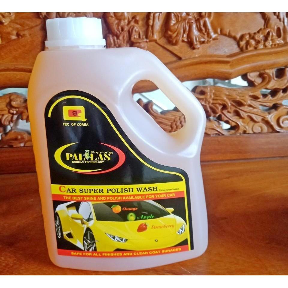 Dung Dịch Rửa Xe Siêu Bóng Tạo Bọt Pallas 1500ml