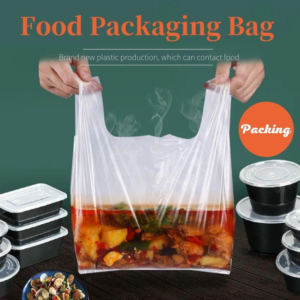 Set 100 Túi Nhựa Trong Suốt Đựng Thực Phẩm Tiện Lợi