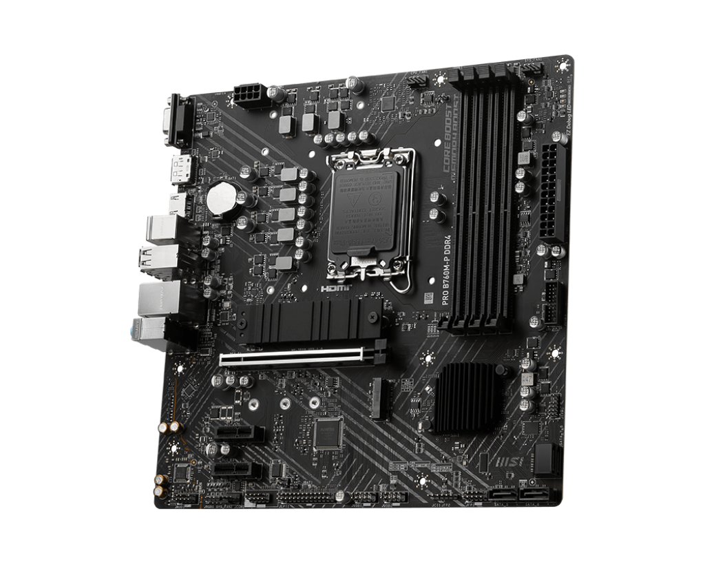 Mainboard MSI PRO B760M-P DDR4 ( B760/LGA1700/M-ATX/4 x DDR4/128GB ) - Hàng Chính Hãng