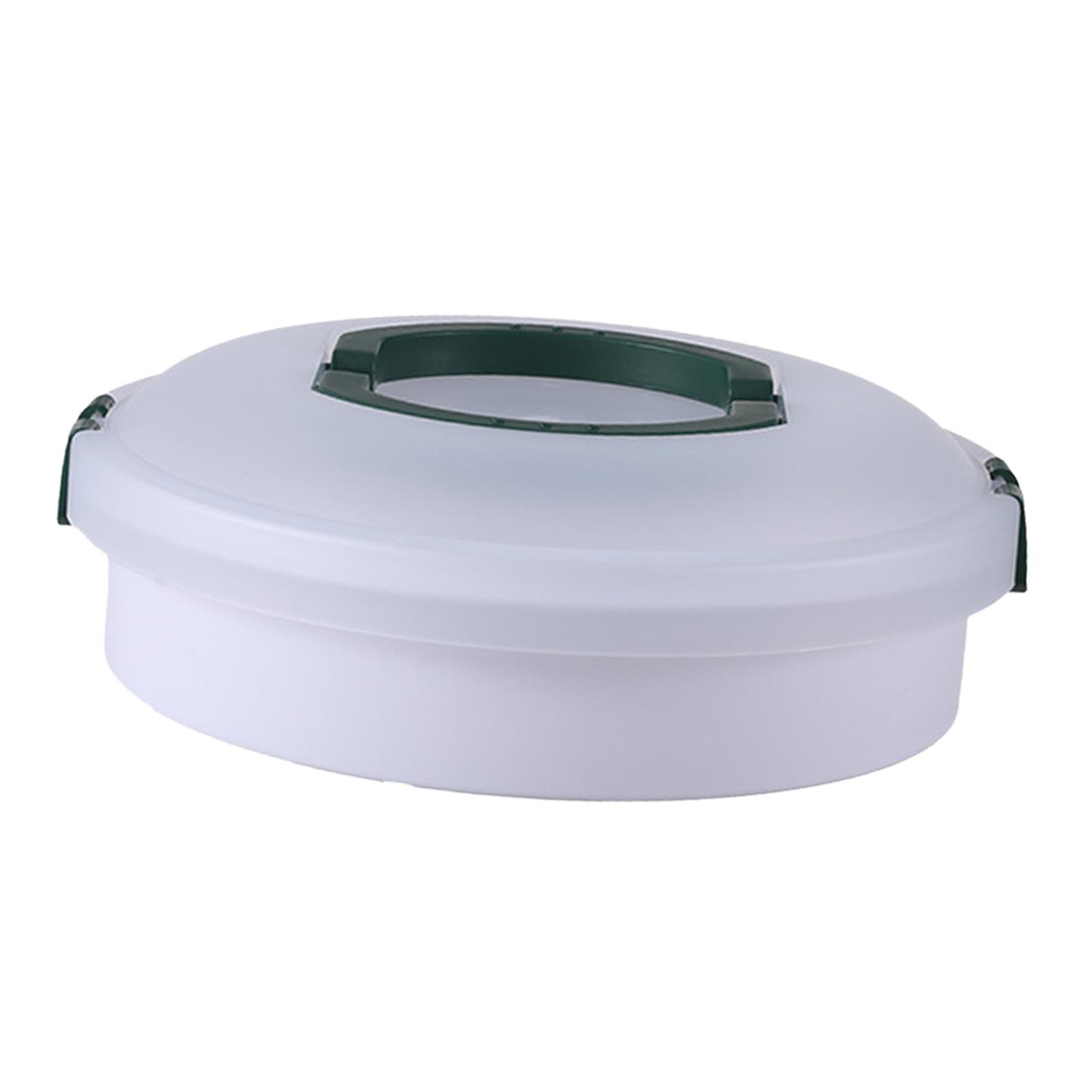 Pie Cake Carrier with Lid 12.60'' Cupcake Container for Party Camping Fruits