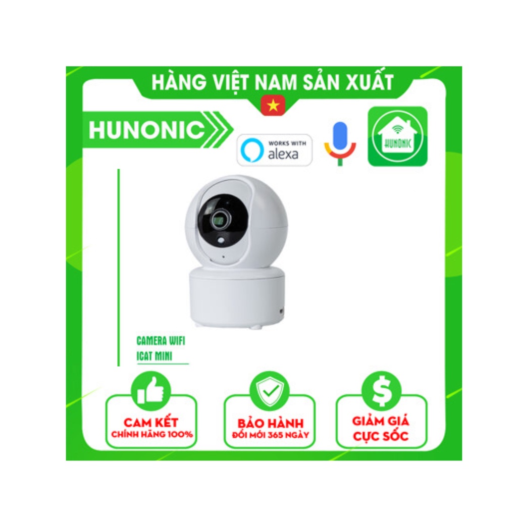 Camera Wifi ICat Mini Hunonic trong nhà Hàng chính hãng Hunonic