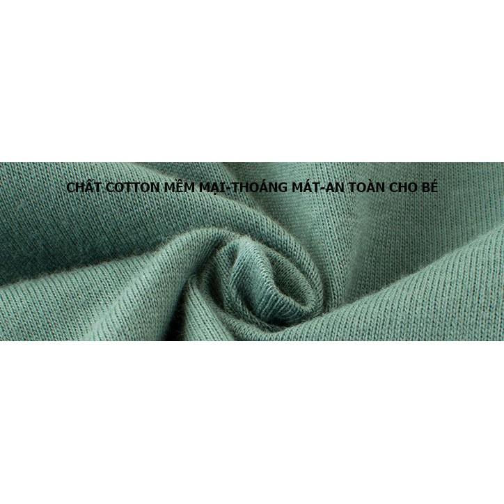 Áo Nỉ Da Cá Chất Cotton In Hình Siêu Dễ Thương Cho Bé