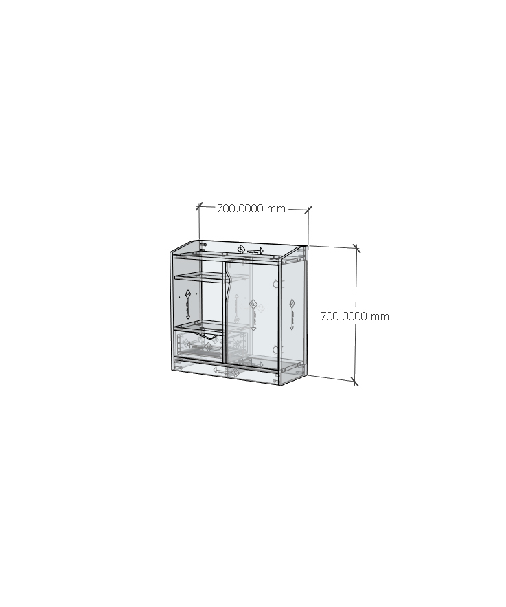 [Happy Home Furniture] WINNI, Tủ lưu trữ 1 cánh mở, 70cm x 28cm x 70cm ( DxRxC), TCM_154