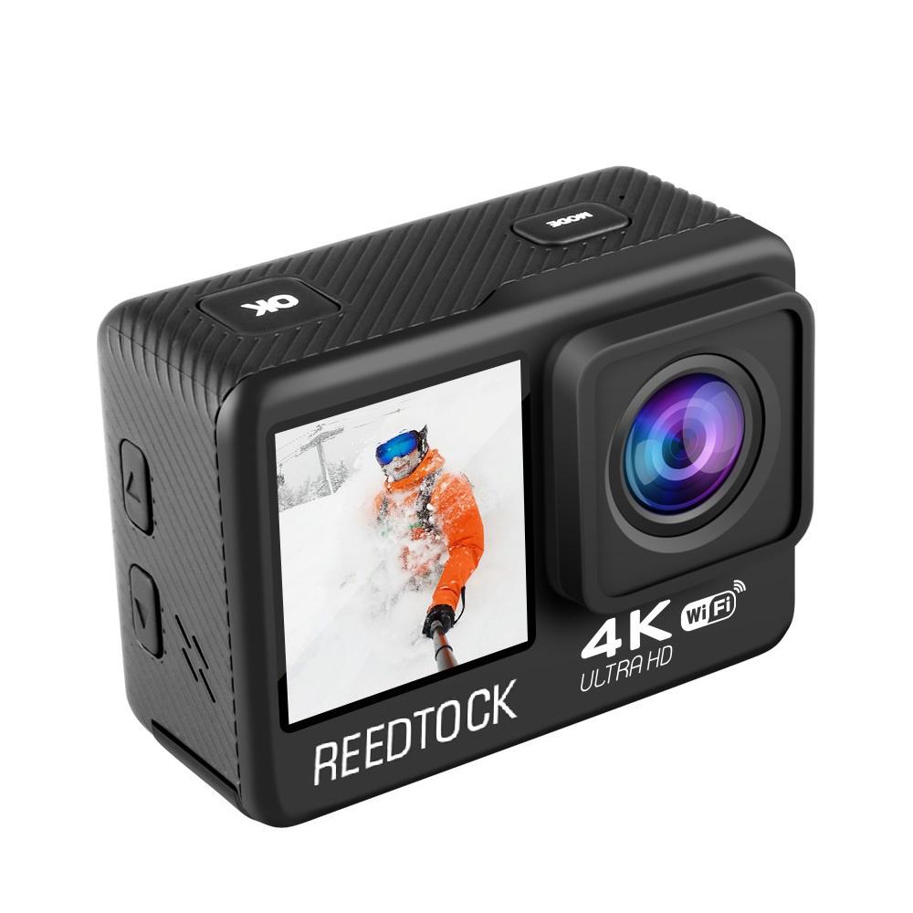 Camera hành động 4K 60fps 24MP 2.0 Touch LCD màn hình EIS WiFi Waterprooter Control Control 4X Zoom Go 9 Pro Sport Video Recorder