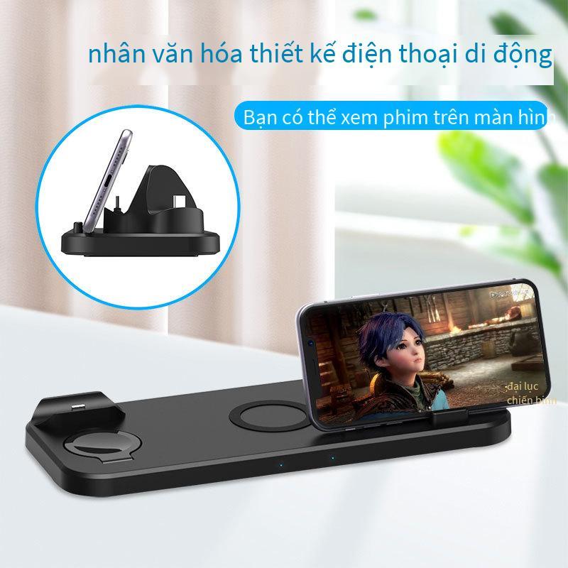 Khuyến mại áp dụng cho điện thoại di động Apple iwatchiPod sạc không dây ba trong một di động sạc không dây sáu trong một đa năng tương thích