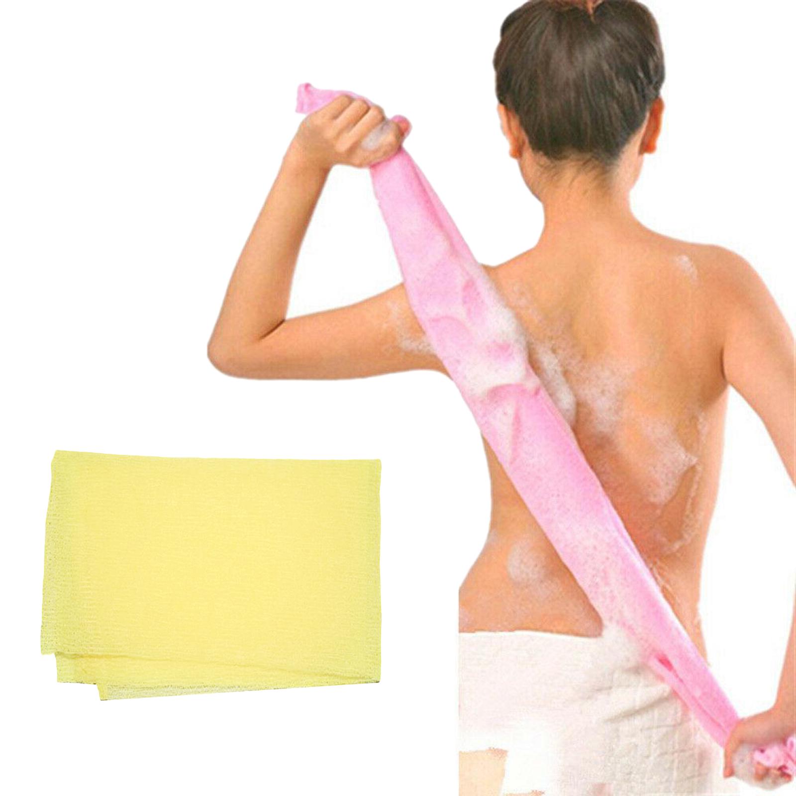 1pc Nylon Exfoliating Bath Towel Cloth Magic Household Washing Cleaning