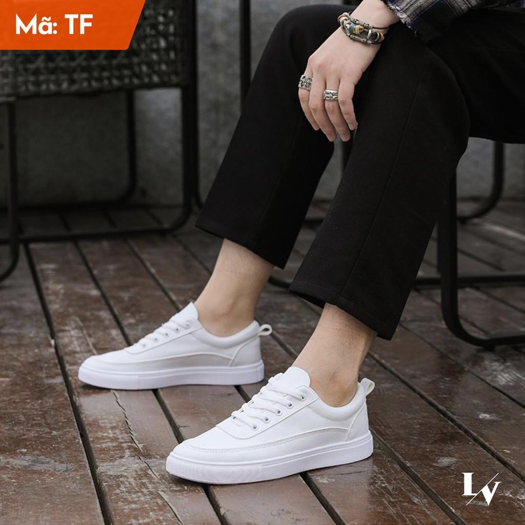 Giày Nam Trắng Thời Trang Cao Cấp - GIÀY THỂ THAO NAM SNEAKER WHITE SPORTS FASHION