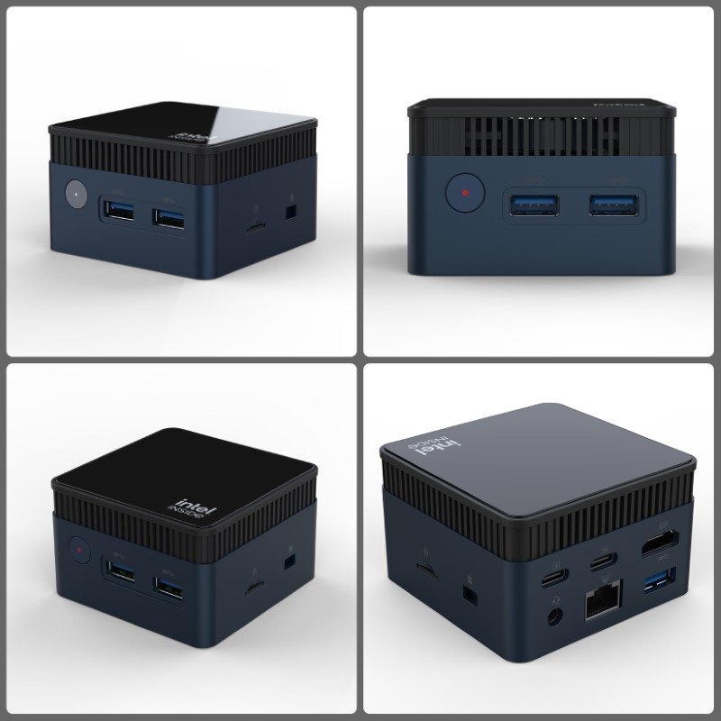 Máy Tính Siêu Nhỏ Ultra Mini Morefine ZX01 Plus - Intel thế hệ 12 Twin Lake N150 - Hỗ Trợ Xuất Hình 4K 60hz hàng nhập khẩu