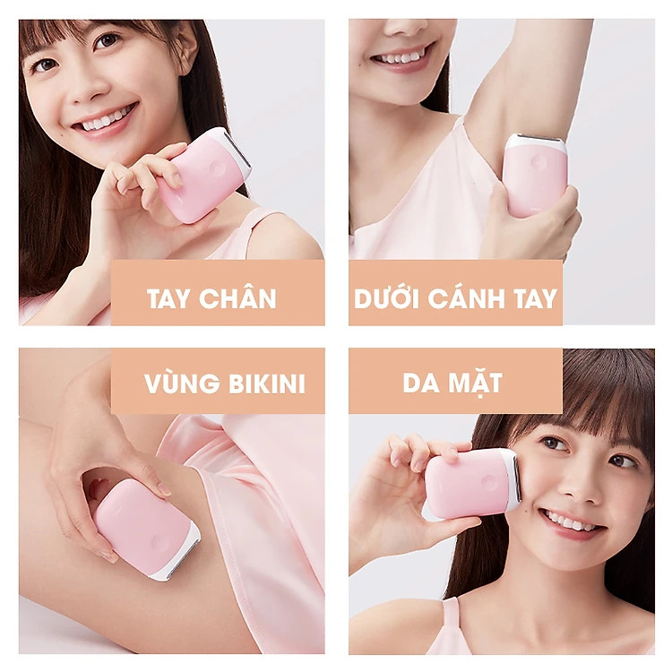 Máy Cạo Lông Cho Nữ Smate ST-L363 -Sạc Nhanh - Kháng Nước