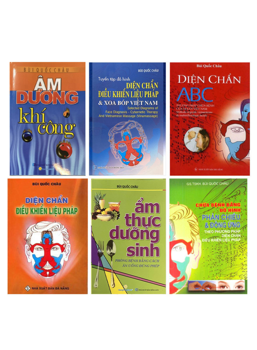 Combo Bộ Sách Diện Chẩn Căn Bản Của Bùi Quốc Châu