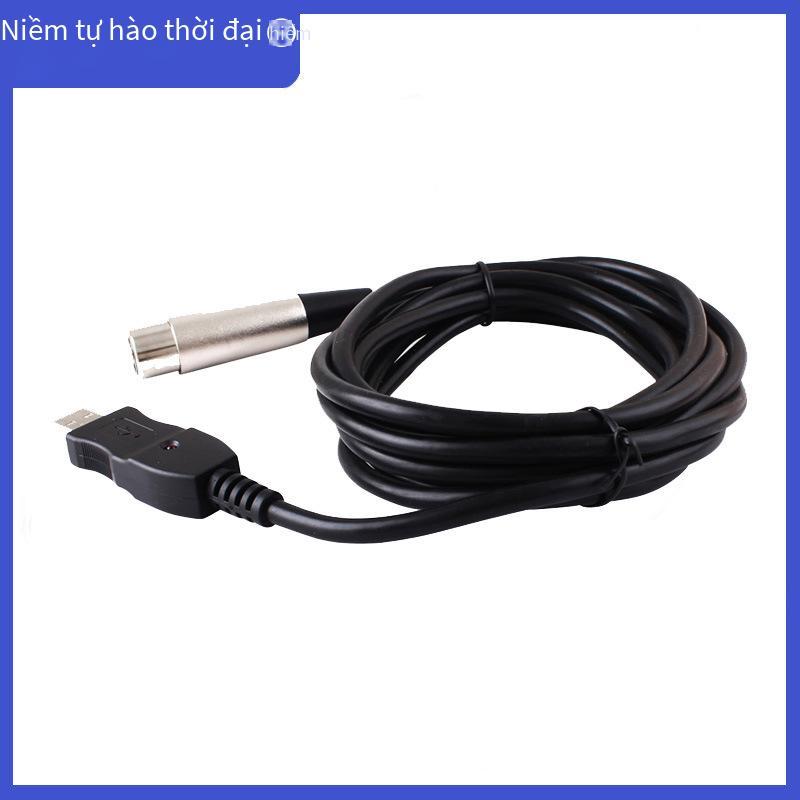 Đảm bảo chất lượng Cáp micro USB 3m Cáp micro usb Cáp thu âm micro kết nối với máy tính Cáp máy tính 3m