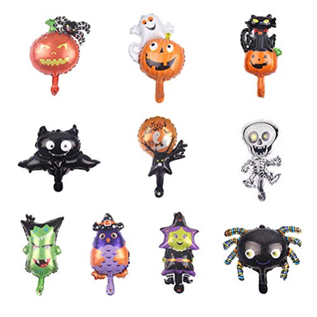 Set bong bóng trang trí Halloween