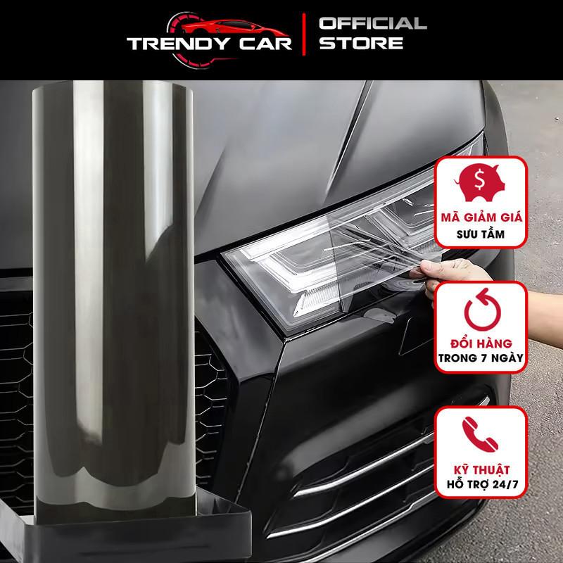 Decal PPF 3 lớp dán pha ô tô chuyên dụng cao cấp, Dán chống xước xe máy, ô tô đèn pha khổ 30 và 60cm - Decal PPF trong suốt
