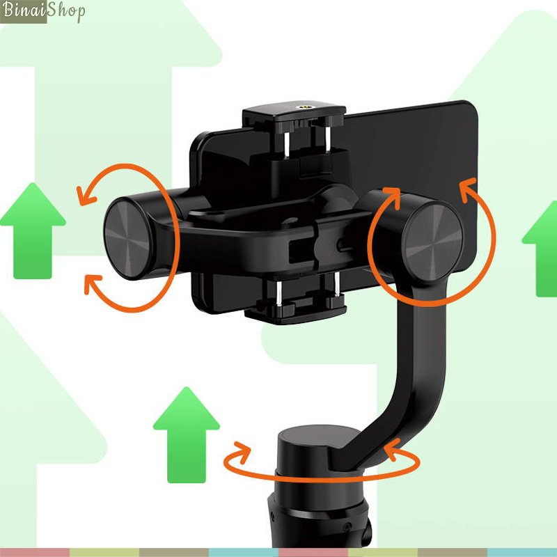 Hohem iSteady Mobile Plus - Tay Cầm Gimbal Chống Rung Dành Riêng Cho Điện Thoại Smartphone, Nhận Diện Khuôn Mặt, Theo Dõi Chuyển Động, Hoạt Động 12 Giờ - Hàng chính hãng - Bảo hành 12 tháng