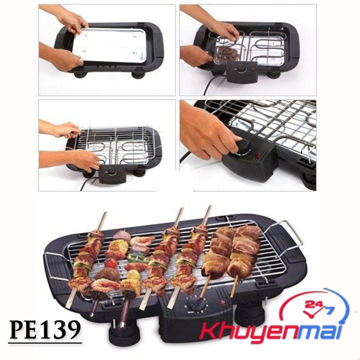 BẾP NƯỚNG ĐIỆN KHÔNG KHÓI- BARBERCUE GRILL (A1004)