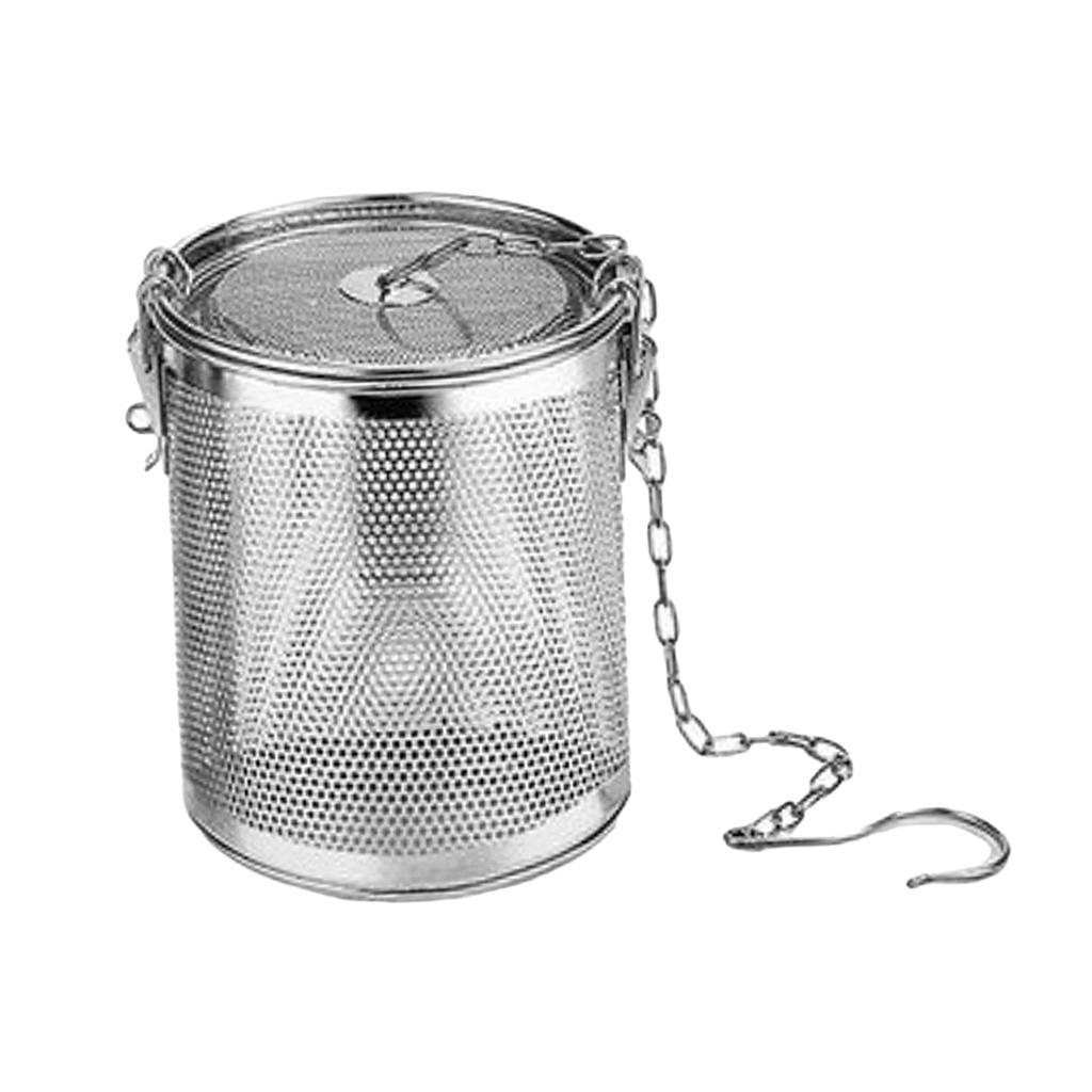 Stainless Steel Spice Seasoning Strainer Tea Ball Strainer 0.3L