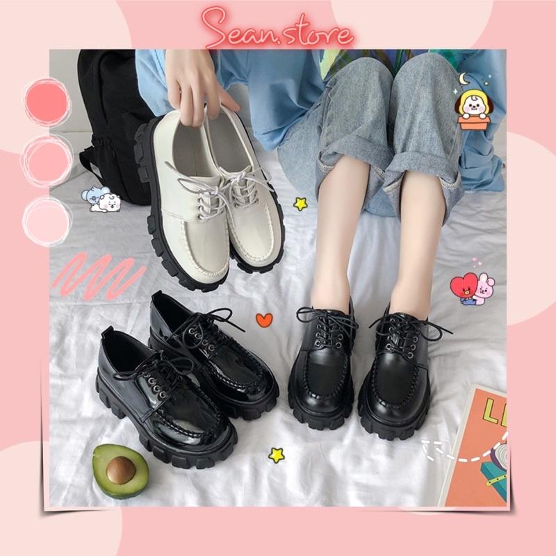 Giày bốt đế cao 5 phân thấp cổ style Ulzzang