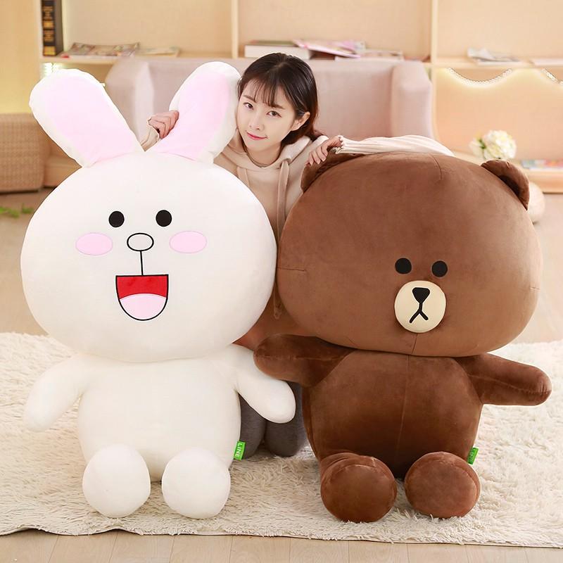 GẤU BÔNG CẶP THỎ CONY VÀ GẤU BROWN