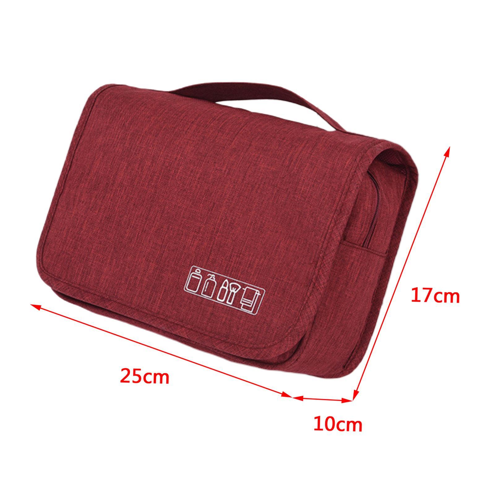 Travel Hanging Toiletry Bag with Hook Bathroom Shower Bag Sturdy