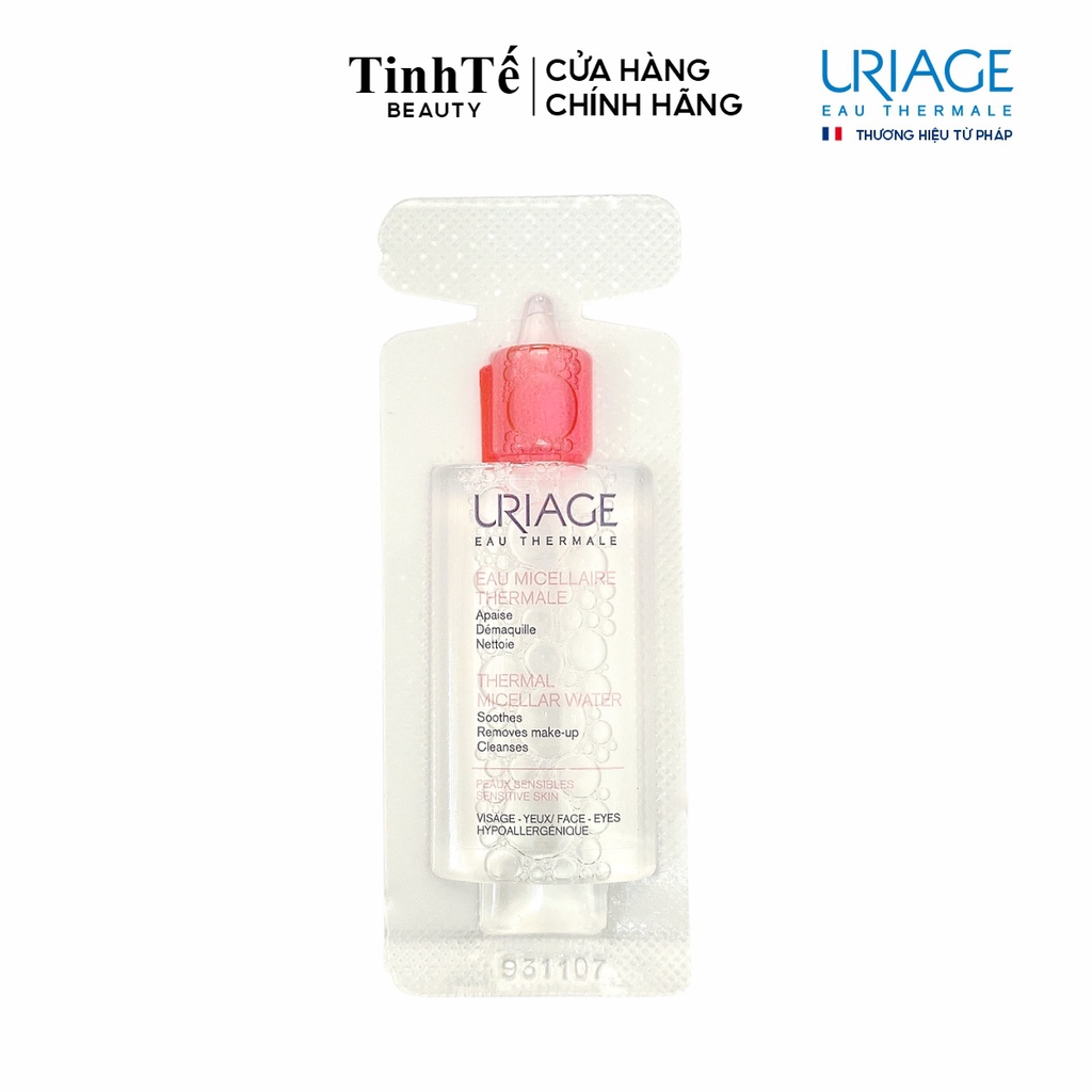 Nước tẩy trang dưỡng khoáng cho da nhạy cảm URIAGE EAU MICELLAIRE THERMALE PS 8ml