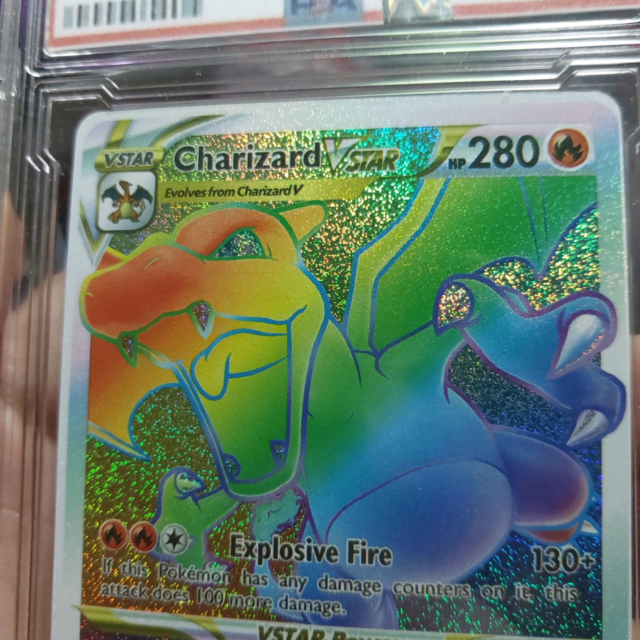 [LIM SSR]Thẻ bài Pokemon Charizard VSTAR 174 172 khủng long lửa ngũ Sắc 1459 d37 3