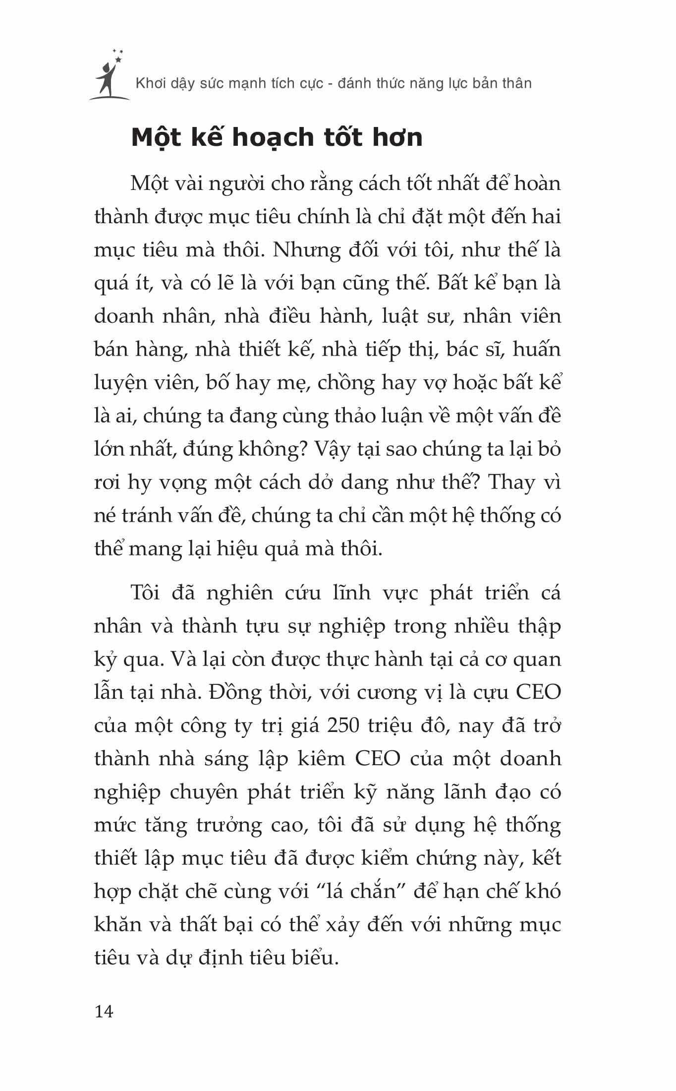 Khơi Dậy Sức Mạnh Tích Cực - Đánh Thức Năng Lực Bản Thân