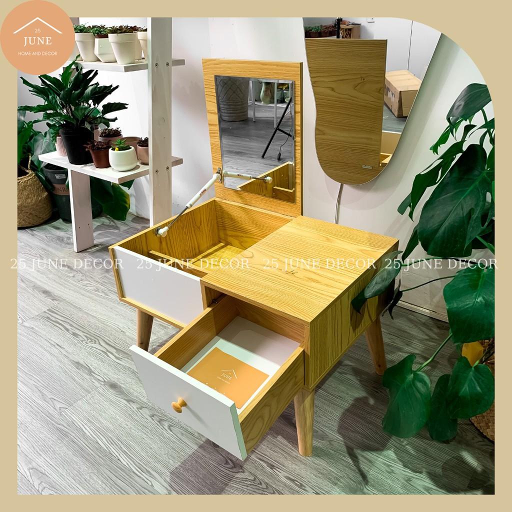 Bàn Trang Điểm Bàn Phấn Có Gương Gỗ MDF Cao Cấp Chịu Lực Cao _ Giá tốt, Uy Tín tại Shop Linh Giang