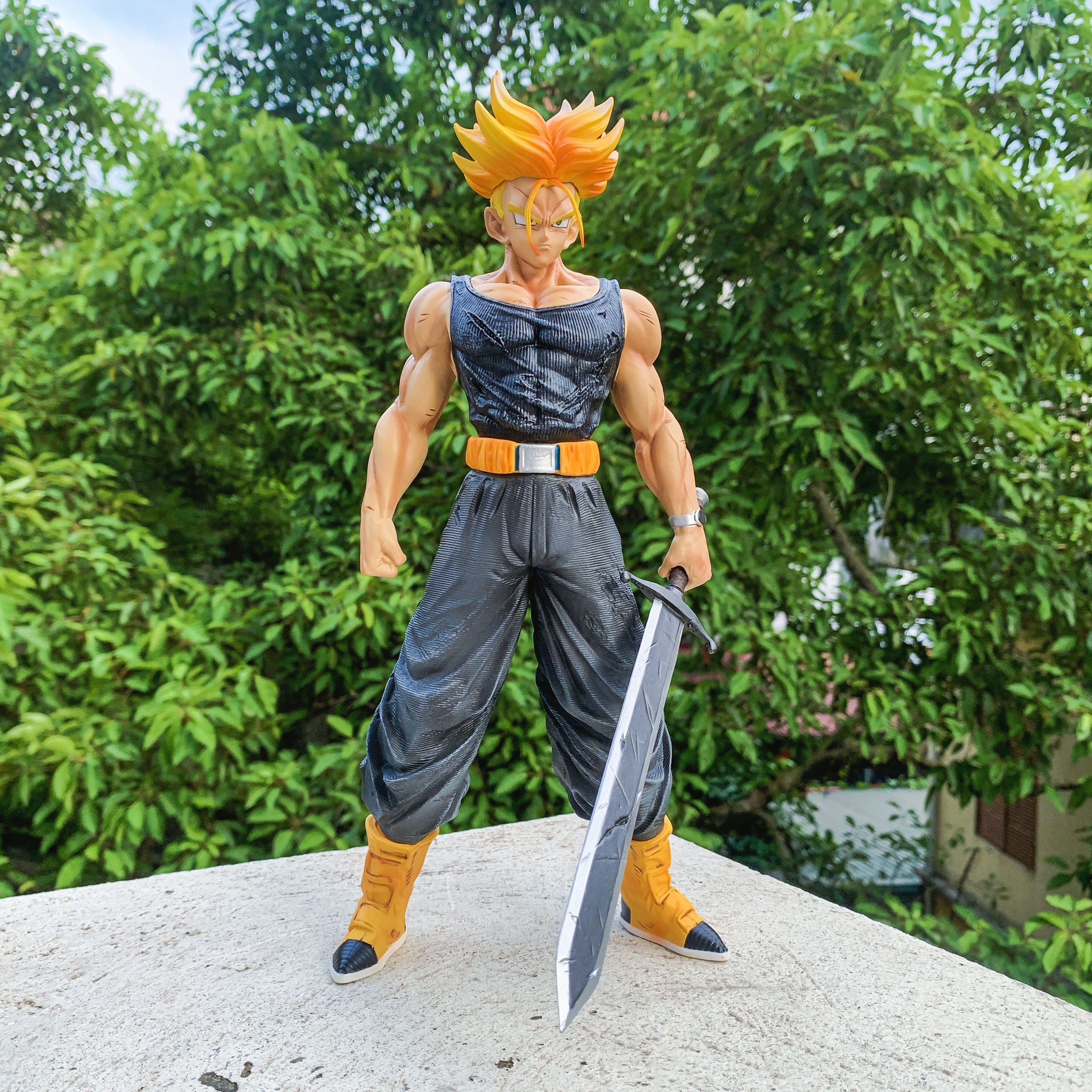 Mô hình trunks super saiyan 2 siêu nét