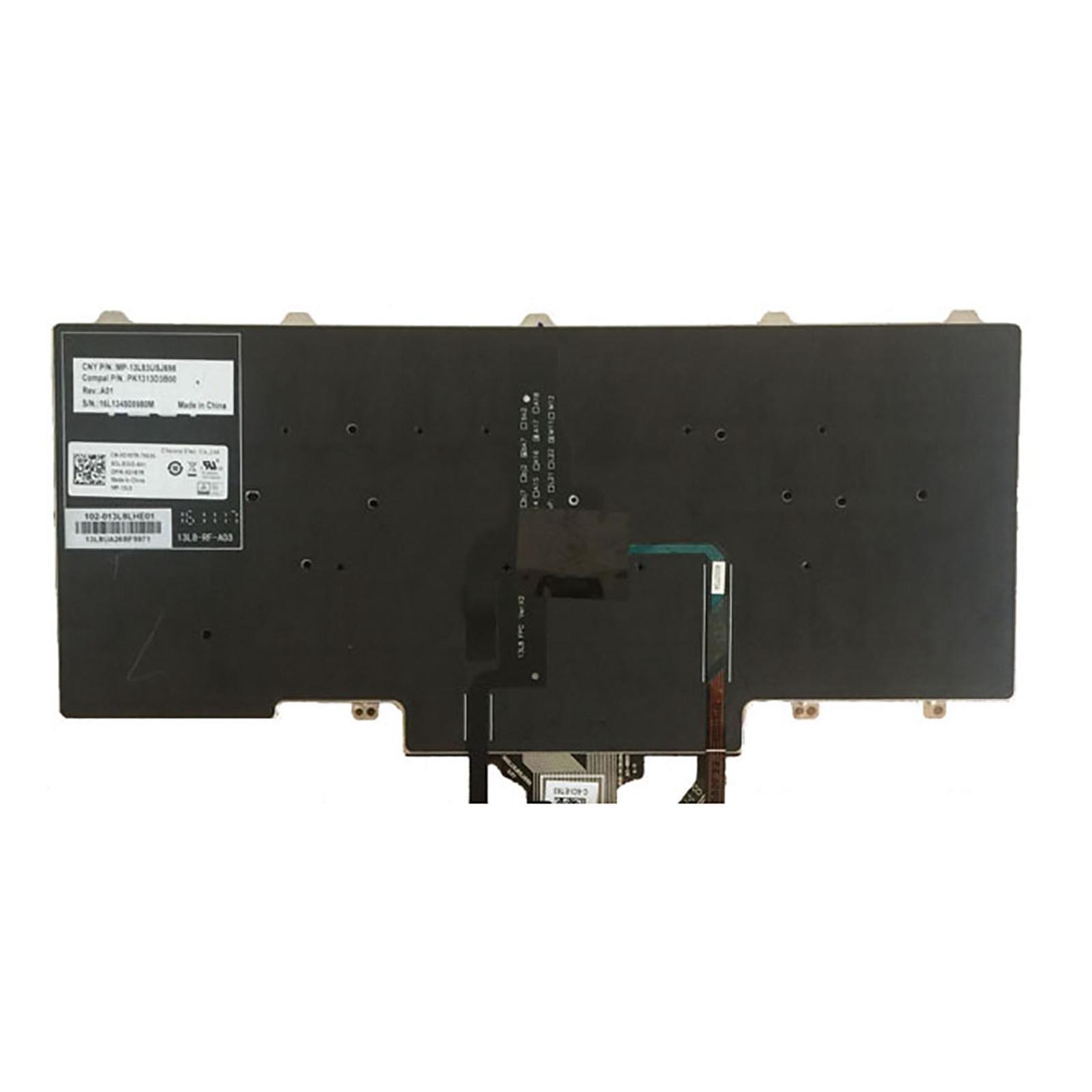 Keyboard US Layout Backlit For Dell Latitude E5450 E7250 E7450 E7470 E5470