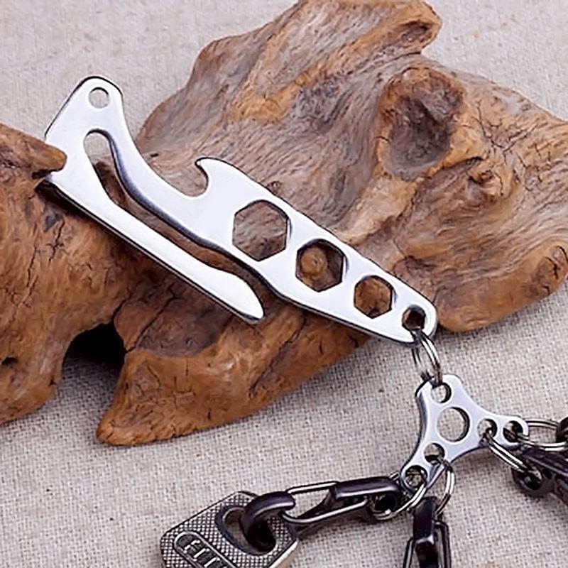 Multifunctional EDC Gear Suspension Clip Tool Hex Wrenches