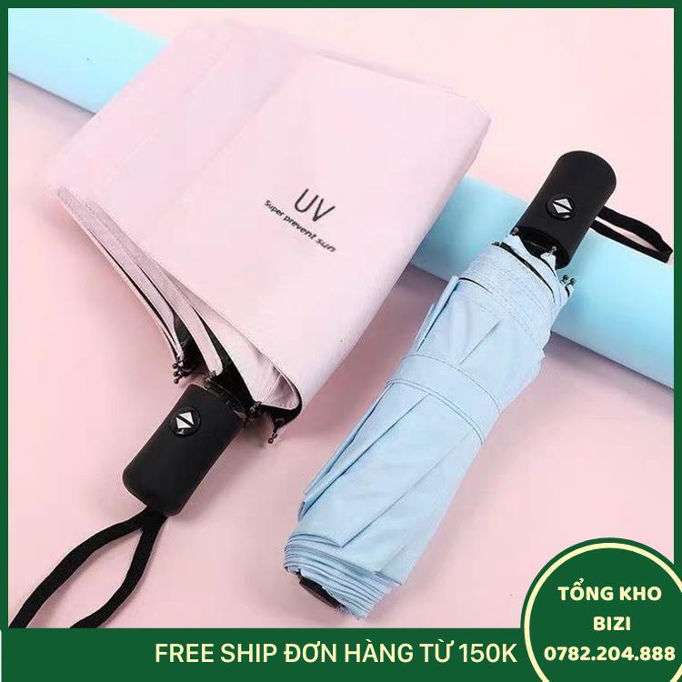 Ô Dù 4 Lớp Che Nắng, Đi Mưa Chống Tia Uv - Free Ship Toàn Quốc