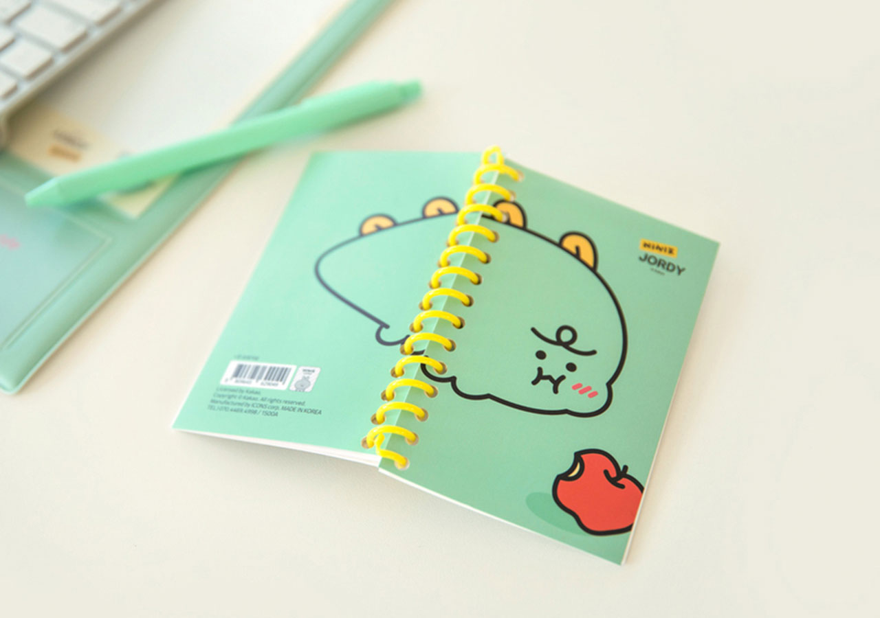 Sổ Tay Bỏ Túi Jordy KAKAO FRIENDS Chính Hãng