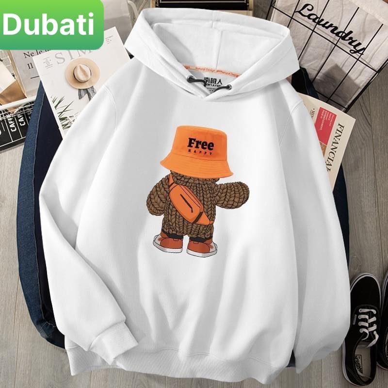 ÁO KHOÁC HOODIE NAM NỮ CHẤT NỈ EM BÉ FREE VẢI DÀY MỊN PHONG CÁCH XỊN SÒ MỚI- DUBATI FASHION