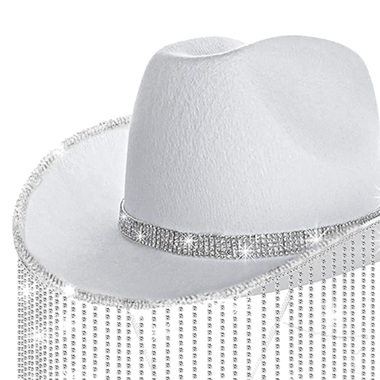 Cowboy Hat Women Cowgirl Hat Wide Brim Costume Accessories Fashion Comfortable Sunhat Summer Outdoor Hat for Travel Beach Festivals