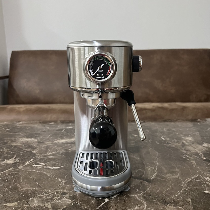 Máy pha cà phê bán tự động Espresso, Cappuccino, Latte thương hiệu Mỹ cao cấp HiBREW H10B - Hàng Nhập Khẩu