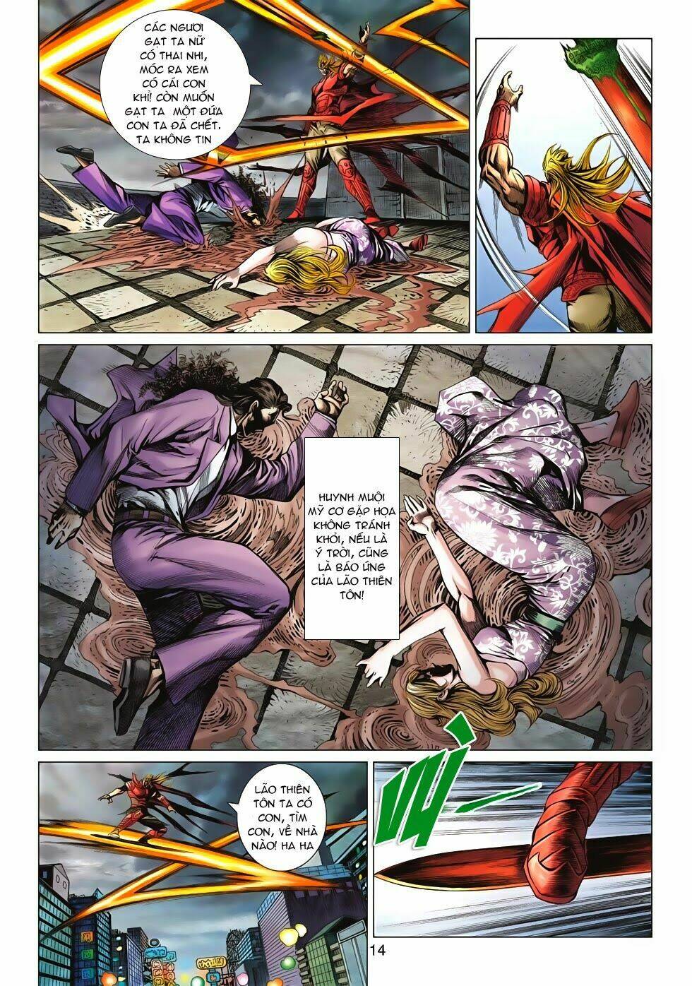 tân tác long hổ môn chapter 615 14