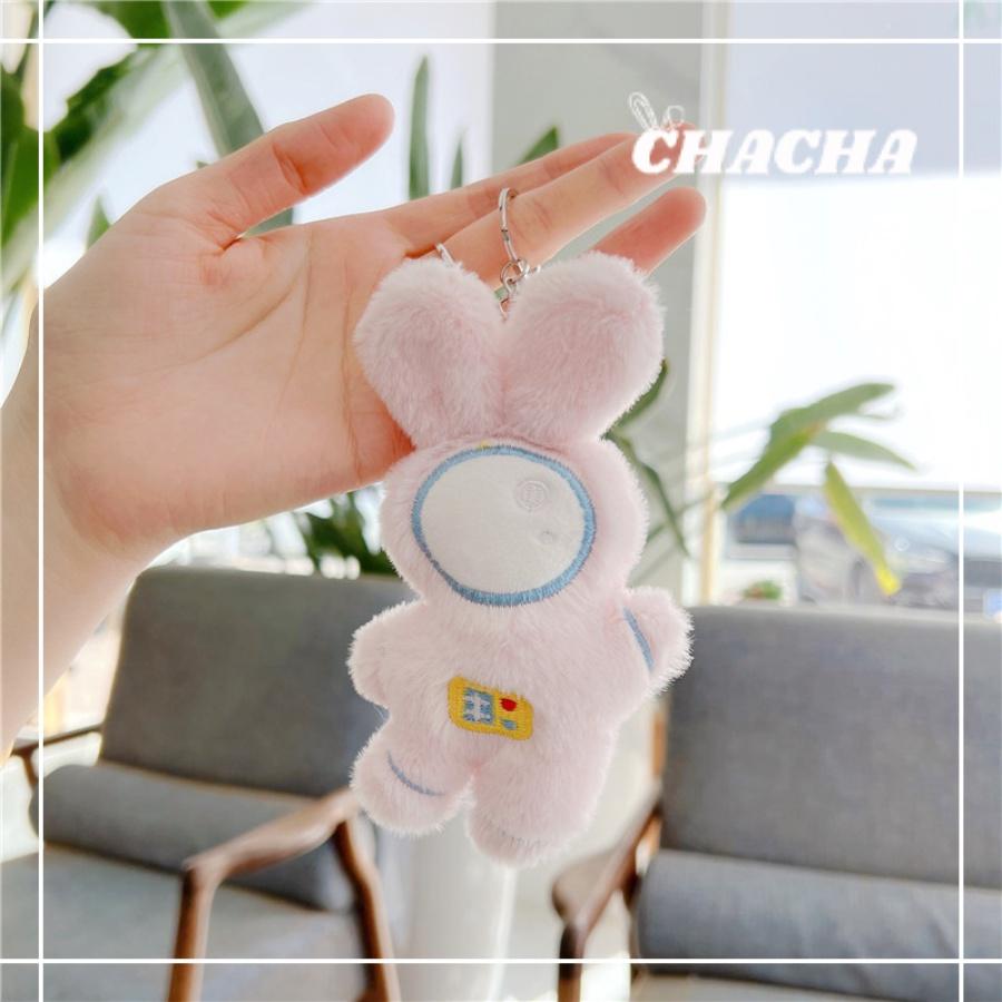 Móc khóa hình Phi hành gia Chacha Sweet cute treo balo túi xách siêu dễ thương