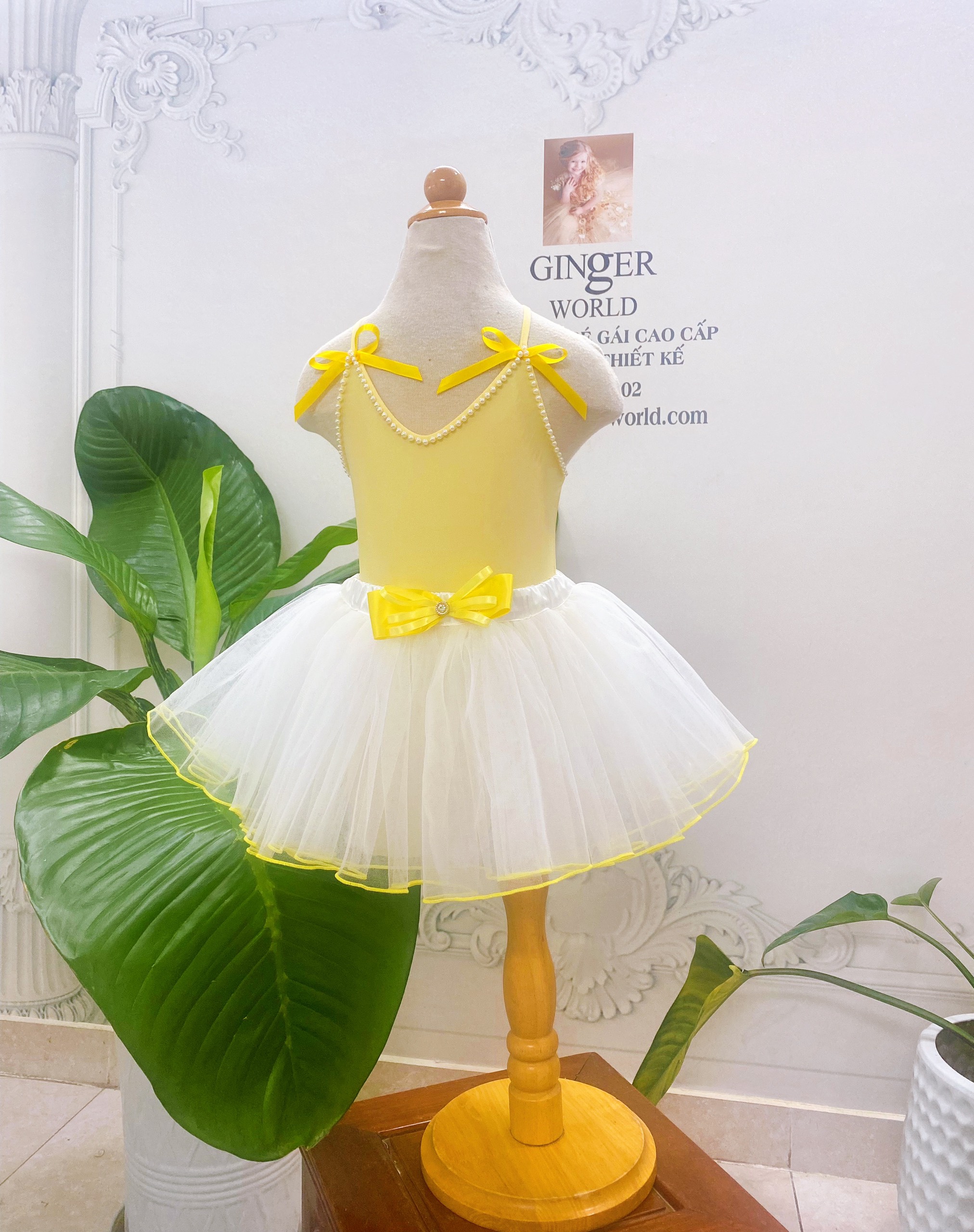 ĐẦM MÚA BALLET CHO BÉ PD382 GINGER WORLD