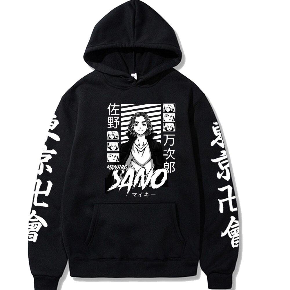 Mẫu áo Hoodie in hình Anime Tokyo Revengers Mikey Manjiro Sanon độc đẹp giá siêu rẻ