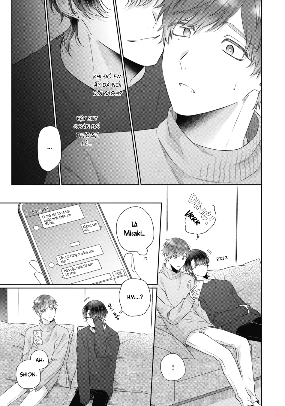 tình yêu giả dối chapter 4 13