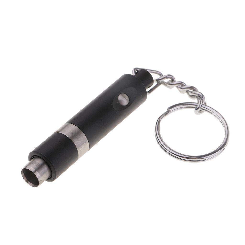 2x Metal Cigar Punch Cutter Blade Cigar Cutting Key Chain Keyring 7mm