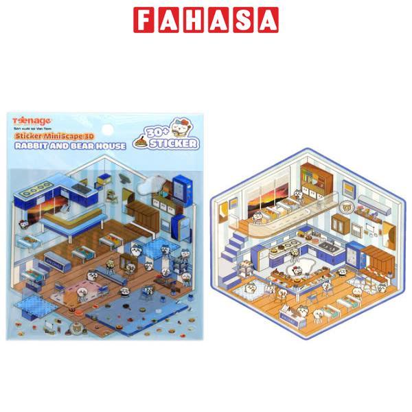 Sticker MiniScape 3D - Teenage MS-04