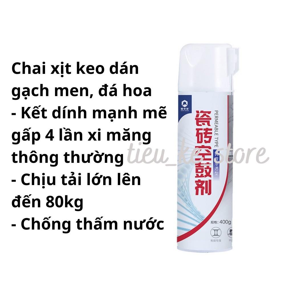 Bình Xịt Keo Dán Gạch Men Shiny Guard Cao Cấp 400g - Dính Siêu Chắc, Siêu Bền -Dùng Dán Gạch,Nền,Sàn Nhà