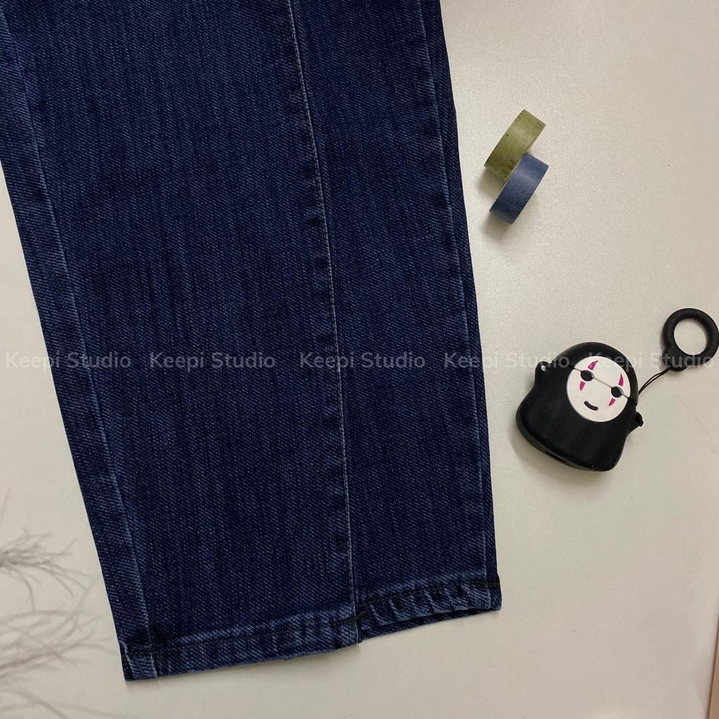 Quần Jeans Baggy Nữ Quần Bò Dáng Baggy Co Giãn