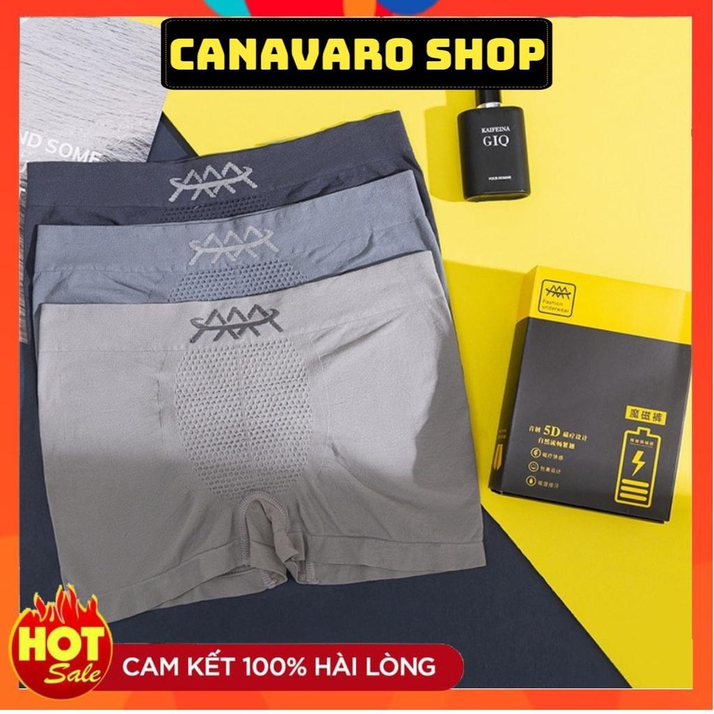 Quần sịp xì đùi nam cao cấp quần lót nam đùi co giãn 4 chiều 5D 45-65kg CANAVARO SHOP CN702