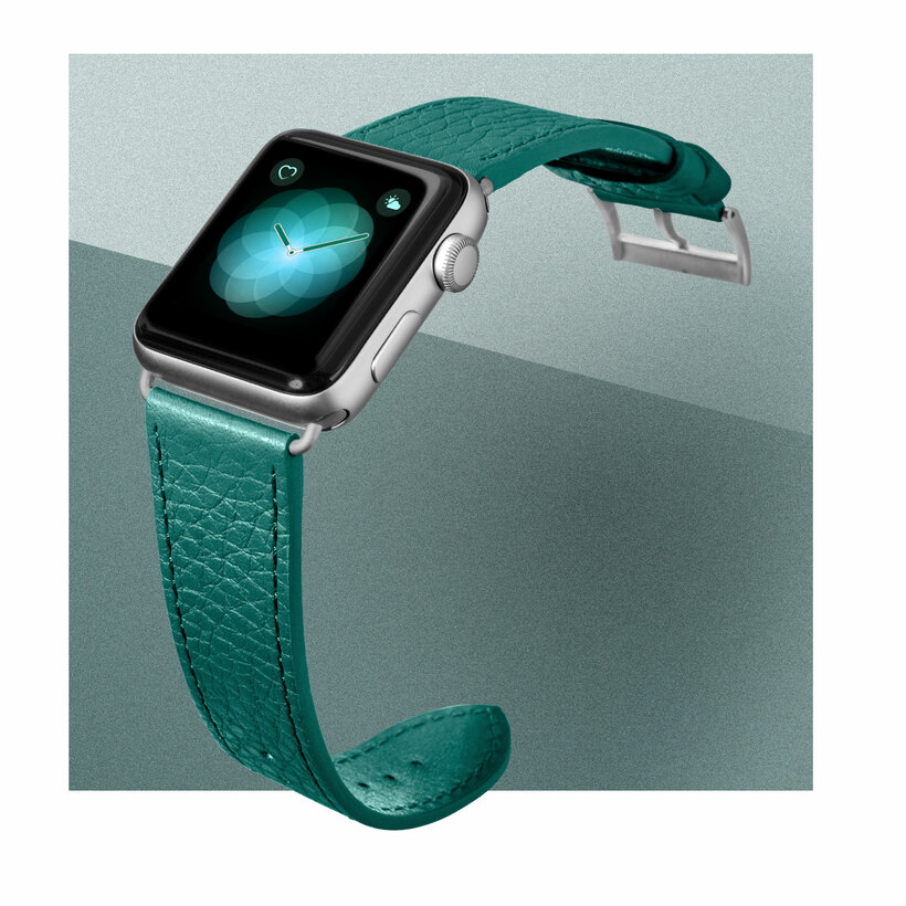 HÀNG CHÍNH HÃNG - Dây đeo Laut Milano For Apple Watch Series 1~7 & SE Móc khóa và đầu nối được làm bằng thép không gỉ, bền bỉ và chắc chắn trong quá trình sử dụng.