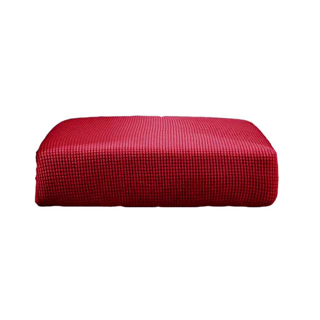 2Pcs Red_Size S Sofa Futon Seat Cushion Couch Slipcover