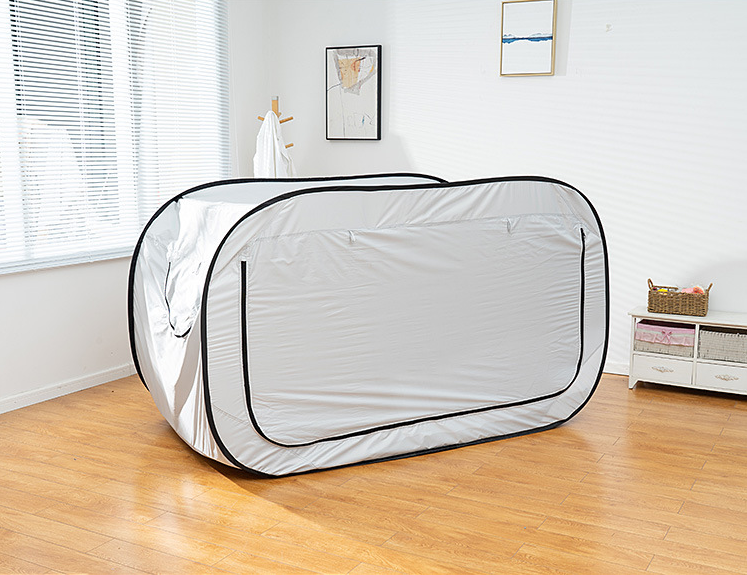 Giường gấp di động ngoài trời tự bung, riêng tư không gian, lưới chống muỗi 190x90x100cm